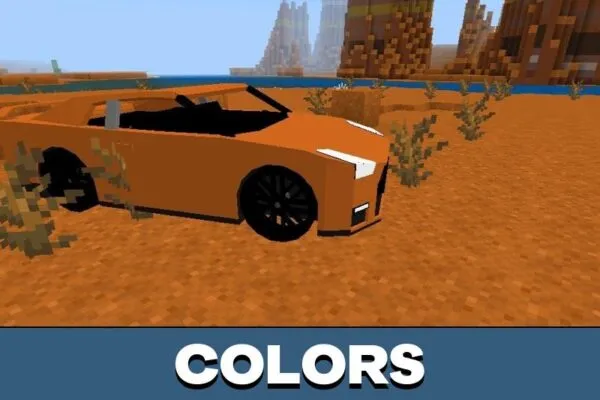 Colors from Nissan Mod for Minecraft PE