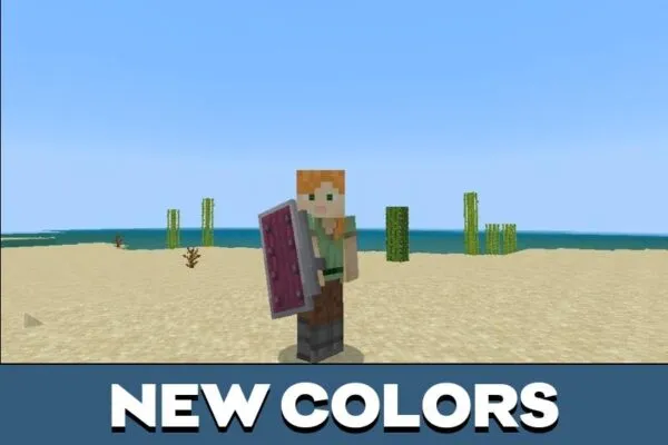 Colors from Shield Texture Pack for Minecraft PE