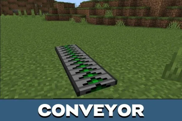 Conveyor from Elevator Mod for Minecraft PE