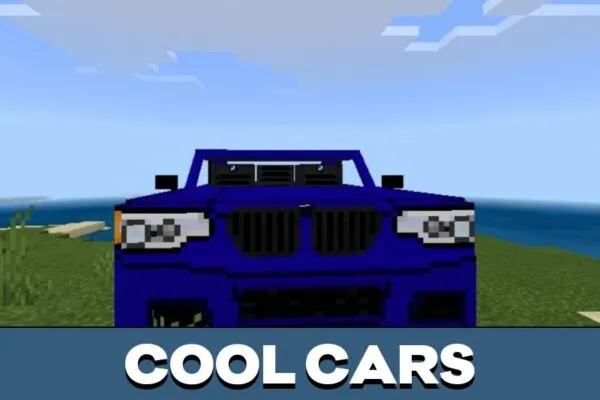 Cool Cars from BMW Mod for Minecraft PE