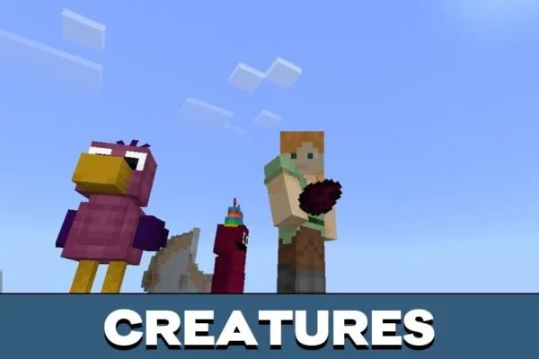 Creatures from Banban Mod for Minecraft PE