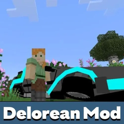 Delorean Mod for Minecraft PE