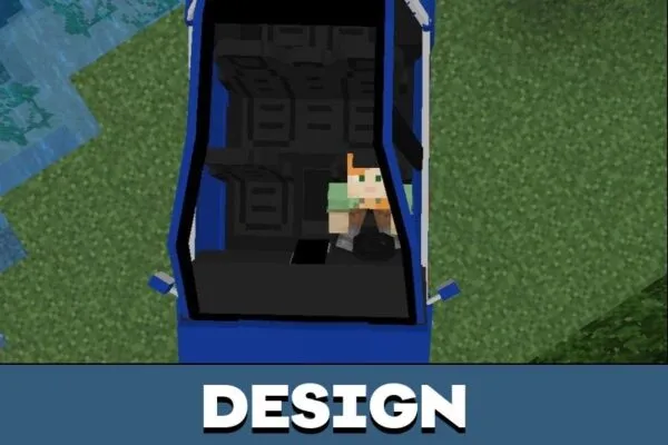 Design from Tesla Mod for Minecraft PE