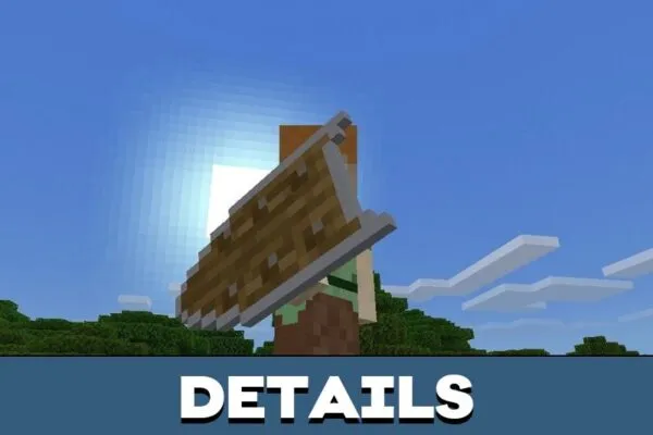 Details from Shield Texture Pack for Minecraft PE