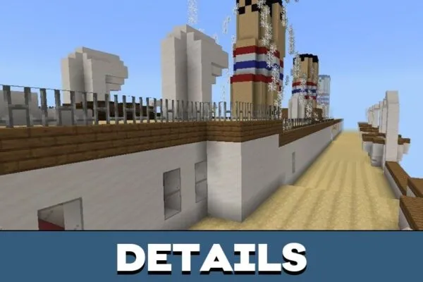 Details from Ship Map for Minecraft PE