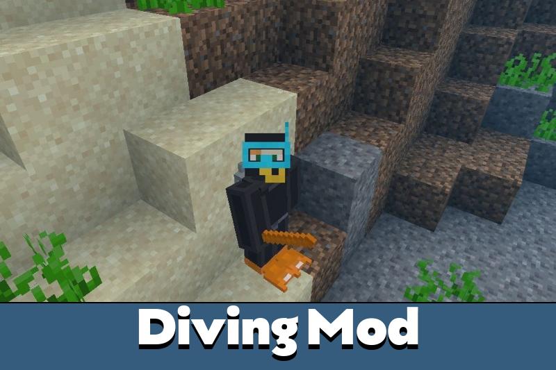 Download Diving Mod for Minecraft PE Diving Mod for MCPE