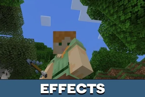 Effects from Arrows Mod for Minecraft PE