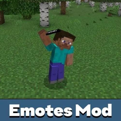 Emotes Mod for Minecraft PE