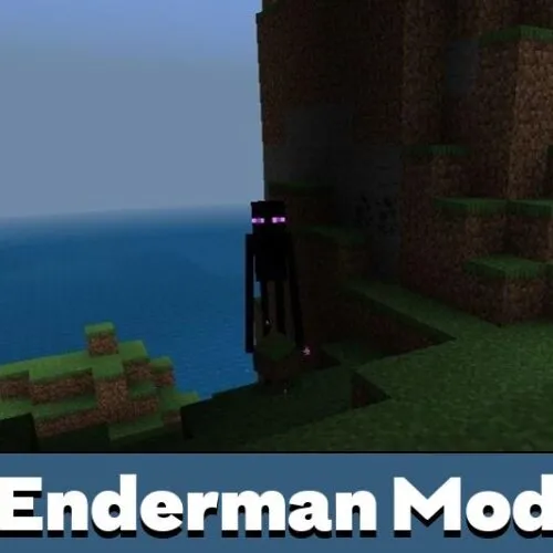 Enderman Mod for Minecraft PE