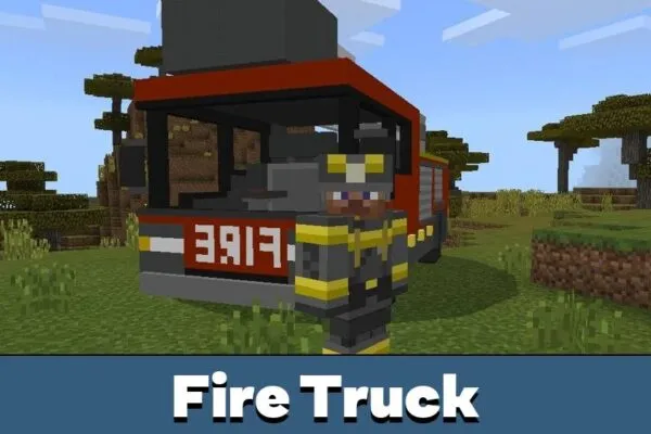 Fire Track Mod for Minecraft PE