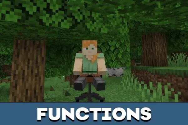 Functions from Furniture Mod for Minecraft PE