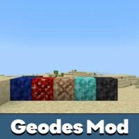Geodes Mod for Minecraft PE