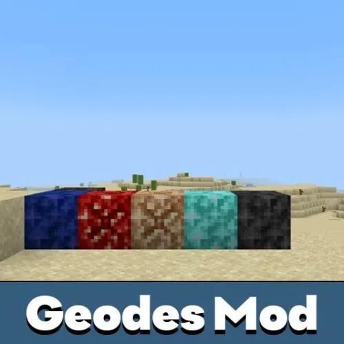 Geodes Mod for Minecraft PE