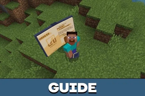 Guide from Modern Furniture Mod for Minecraft PE