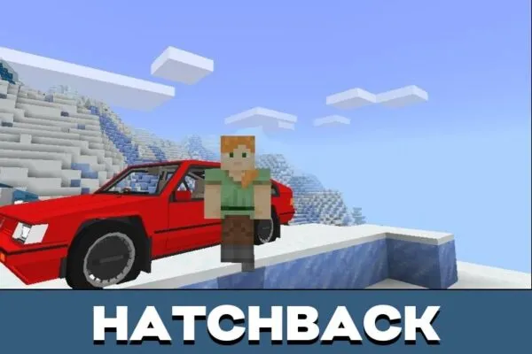 Hatchback from Limousine Mod for Minecraft PE