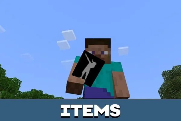 Items from Emotes Mod for Minecraft PE