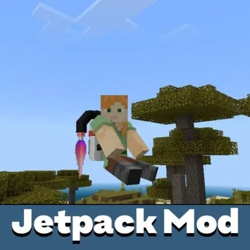 Jetpack Mod for Minecraft PE