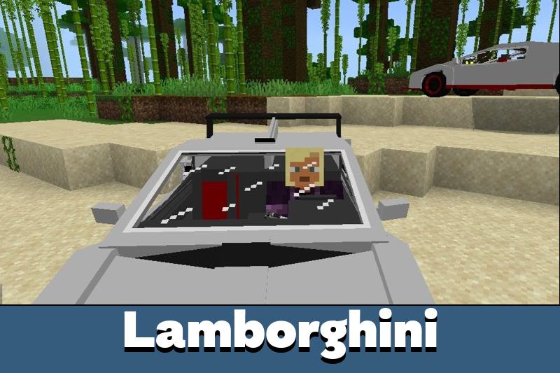 Download Lamborghini Mod for Minecraft PE - Lamborghini Mod for MCPE