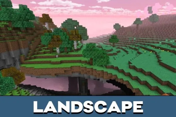 Landscape from YEN Shader for Minecraft PE