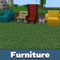 Lots of Furniture Mod for Minecraft PE
