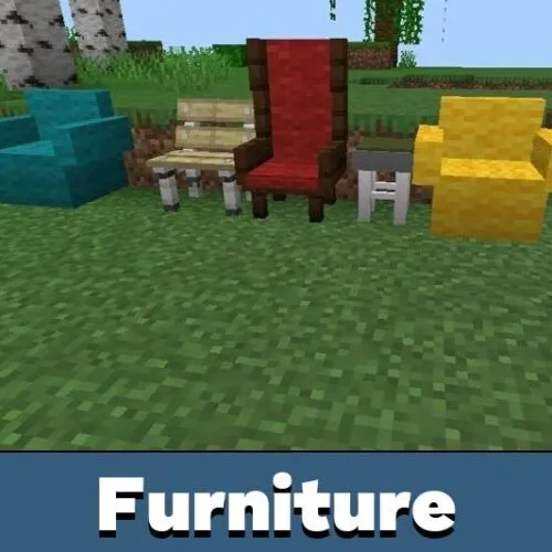 Lots of Furniture Mod for Minecraft PE