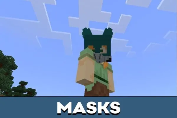 Mask from Costumes Mod for Minecraft PE