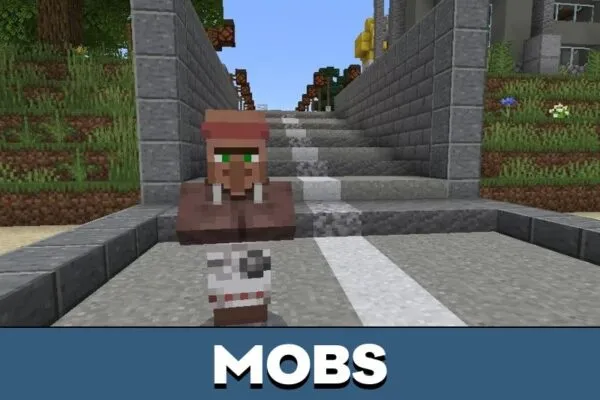 Mobs from Russian City Map for Minecraft PE