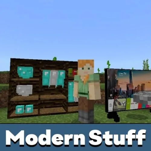 Modern Furniture Mod for Minecraft PE