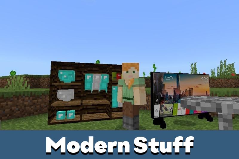 Download Modern Furniture Mod For Minecraft PE Modern Furniture Mod For MCPE