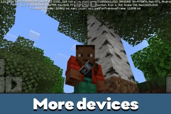 More Devices from Phone Mod for Minecraft PE