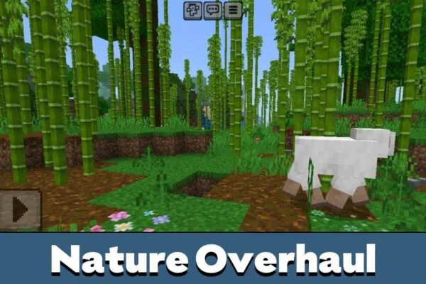 Nature Overhaul from Realistic World Mod for Minecraft PE