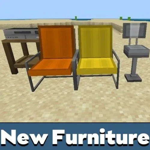 New Furniture Mod for Minecraft PE