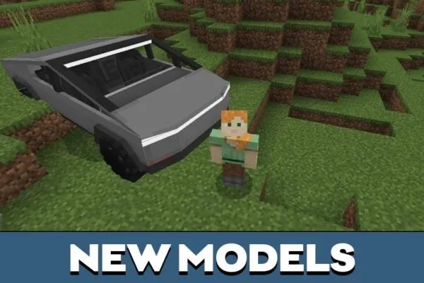 Models from Tesla Mod for Minecraft PE