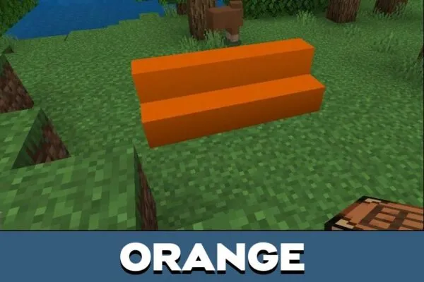 Orange from Stairs Mod for Minecraft PE