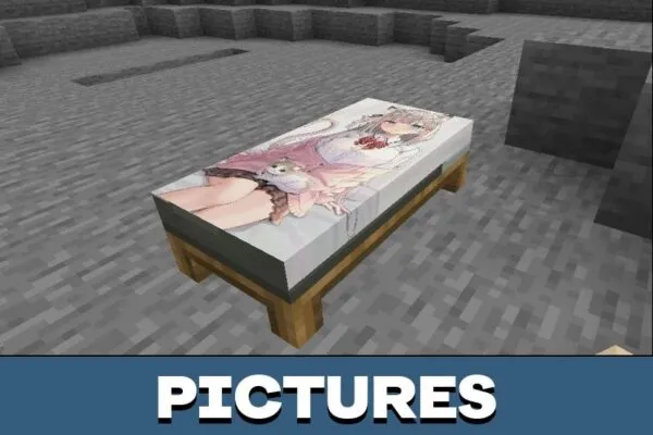 Pictures from Anime Girl Texture Pack for Minecraft PE