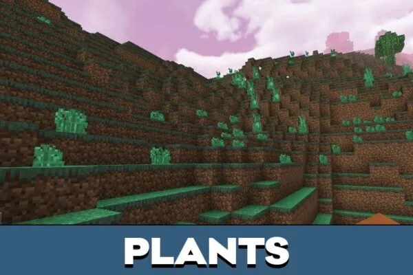 Plants from YEN Shader for Minecraft PE