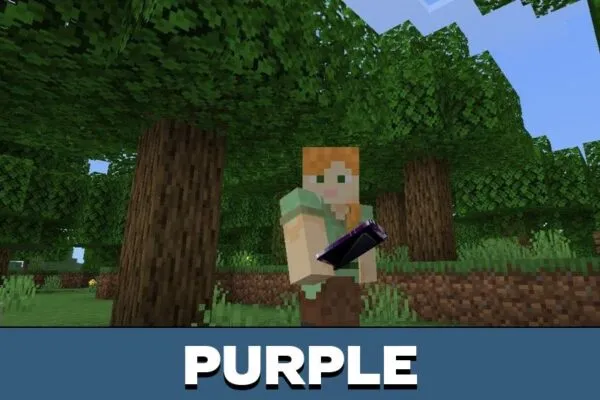 Purple from Phone Mod for Minecraft PE