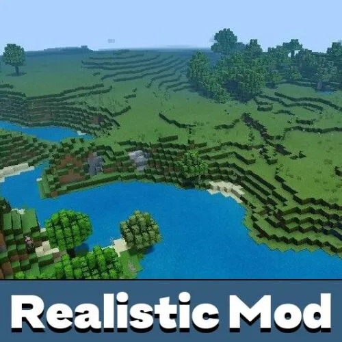 Realistic World Mod for Minecraft PE