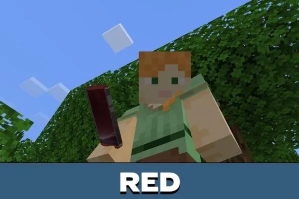 Red from Phone Mod for Minecraft PE