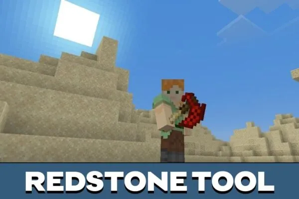 Redstone Axe Mod for Minecraft PE