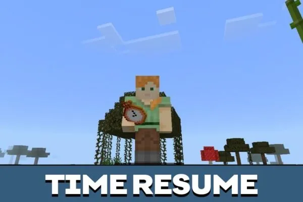 Resume from Time Stop Mod for Minecraft PE