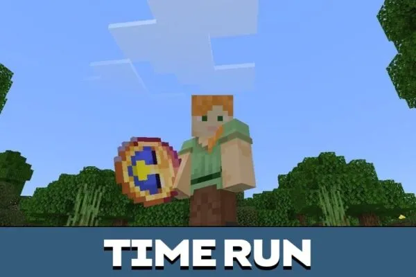 Time Run from Time Stop Mod for Minecraft PE