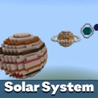Solar System Map for Minecraft PE