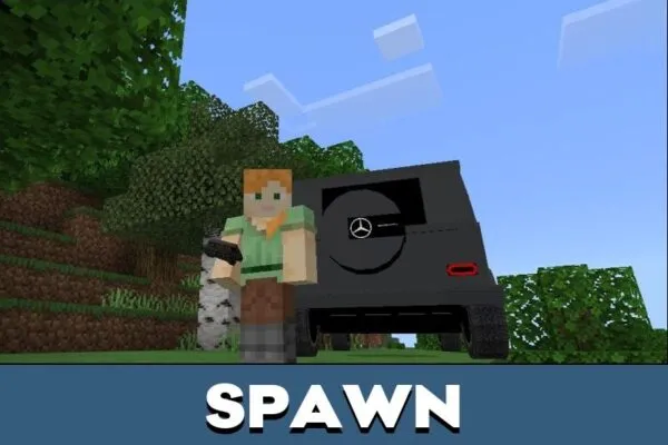 Spawn from G Wagon Mod for Minecraft PE