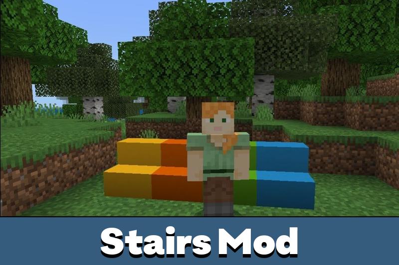 Download Stairs Mod for Minecraft PE - Stairs Mod for MCPE