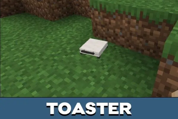 Toaster from Furniture Mod for Minecraft PE