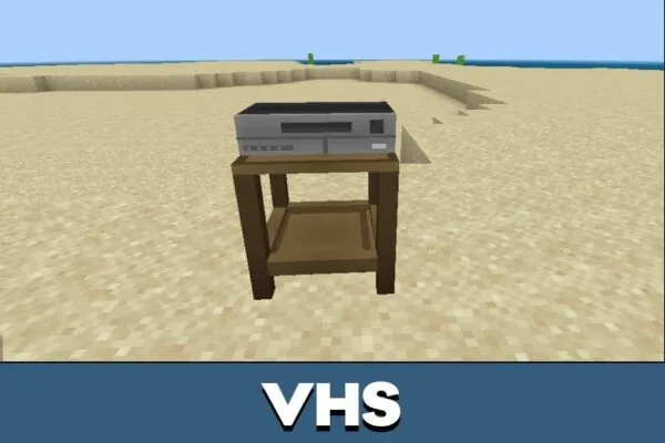 VHS from Old Furniture Mod for Minecraft PE