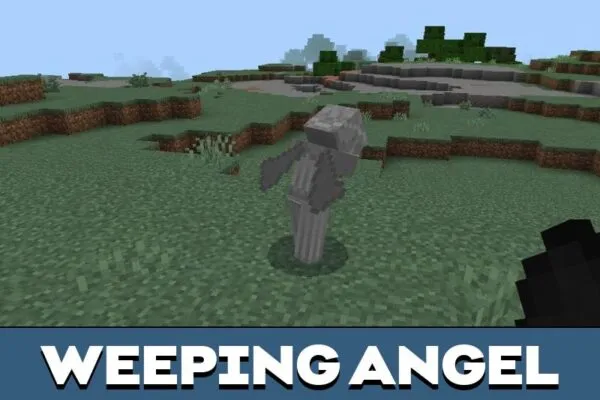 Weeping Angel from from Cave Mod for Minecraft PE