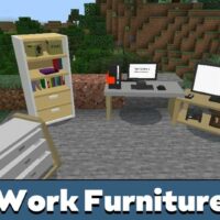 Work Furniture Mod for Minecraft PE