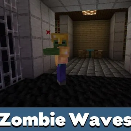 Zombie Waves Map for Minecraft PE